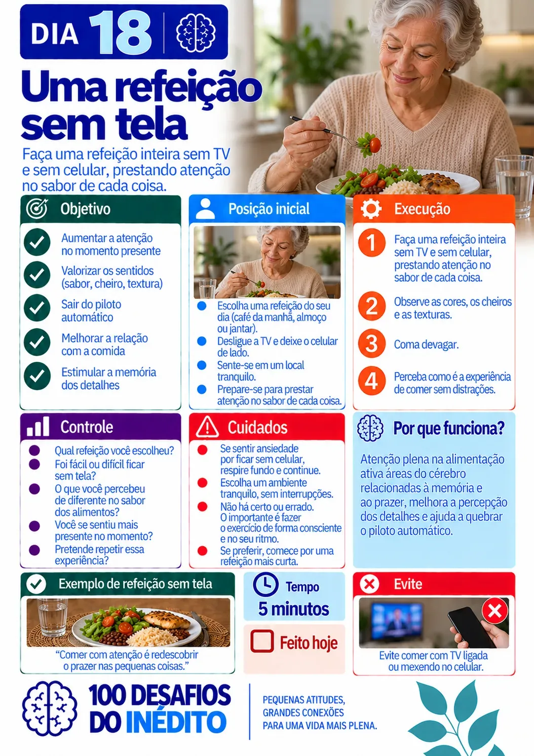 Página real do material