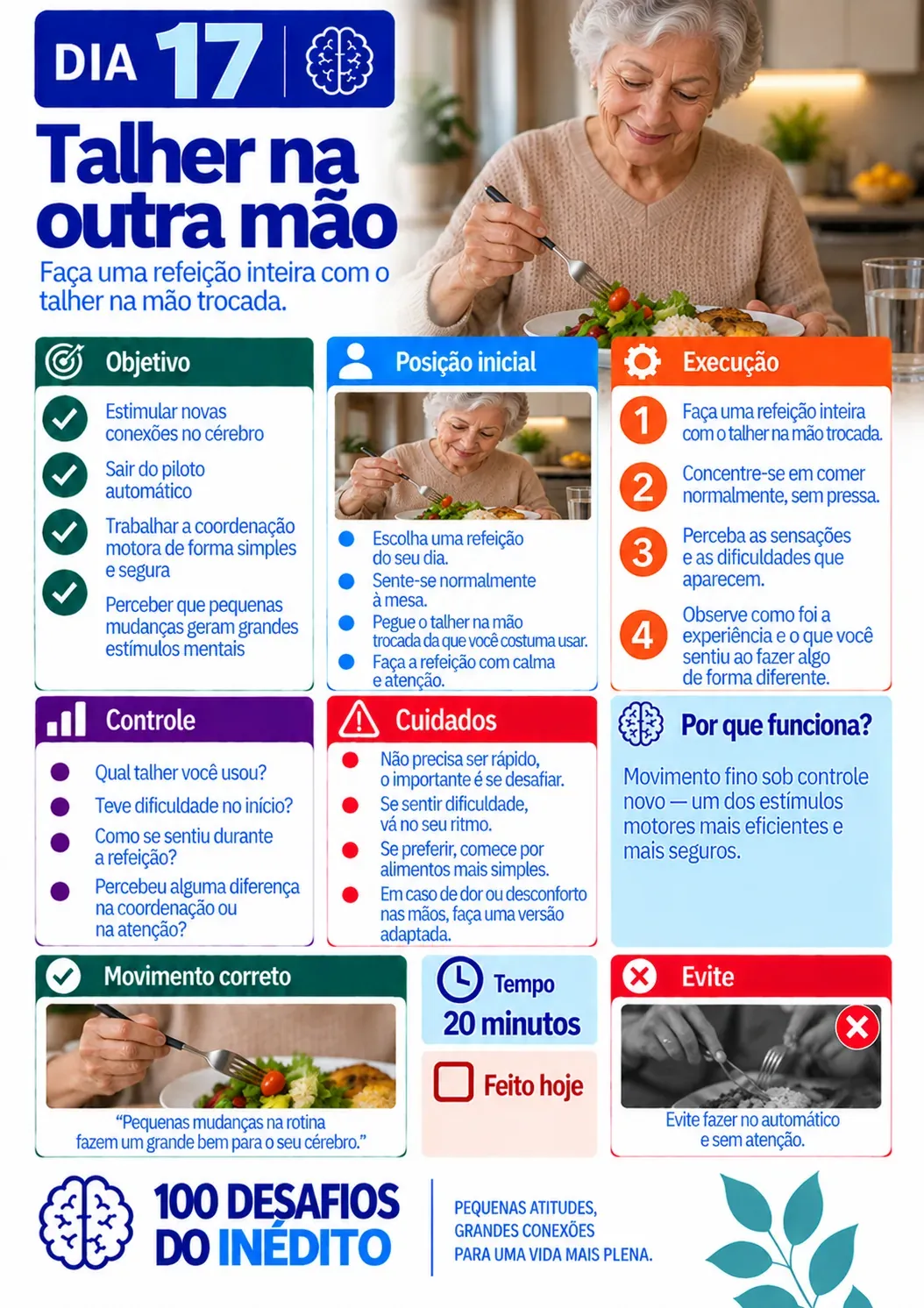 Página real do material